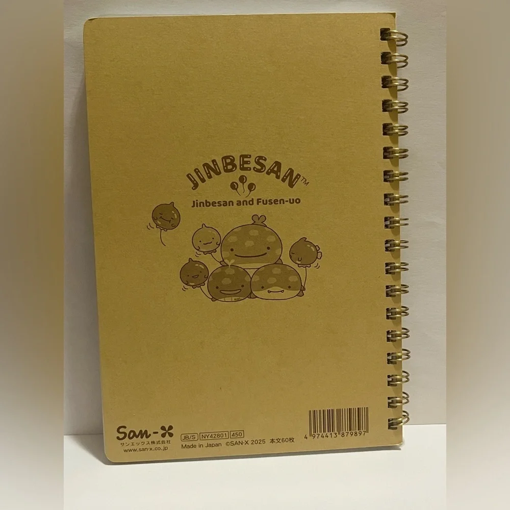 Jinbesan Spiral Notebook